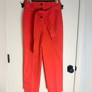 Boden women’s red orange Chinos